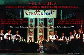 Vela Luka Croatian Dance Ensemble & Ruze Dalmatinke with Bonaca